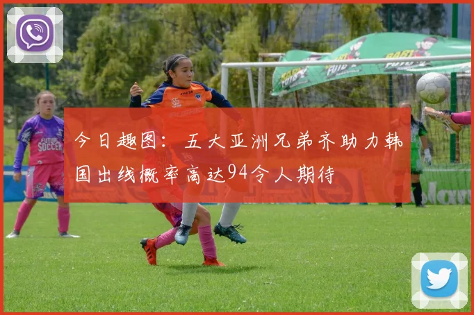今日趣图：五大亚洲兄弟齐助力韩国出线概率高达94令人期待